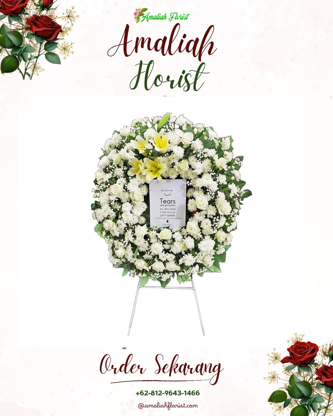 Krans Bunga Duka Bojonegoro